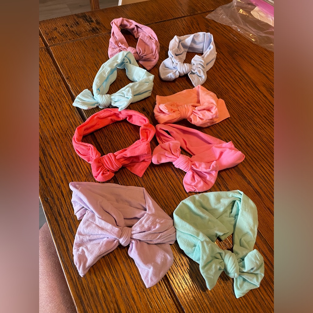 Vibrant Bow Knot Headband Collection